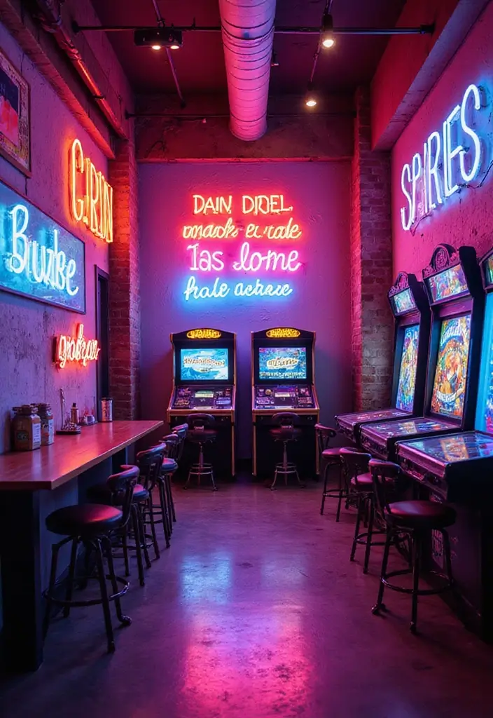 19 Vintage Lighting Solutions That'll Illuminate Your Home with Character (Wait Until You See #6!) - 17. Retro Neon Lights