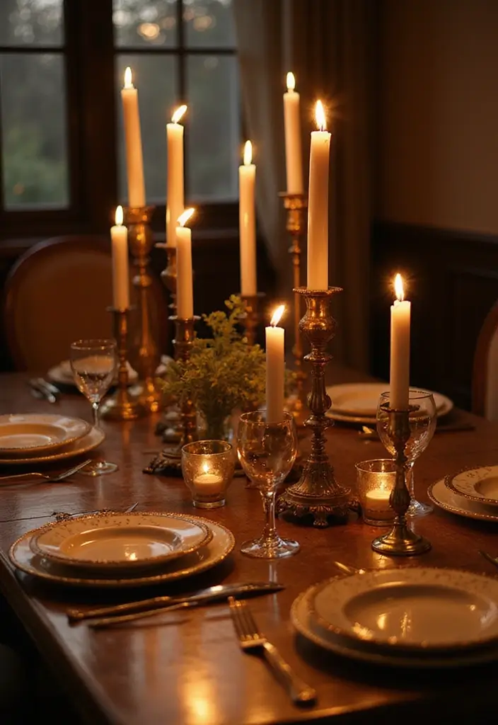 19 Vintage Lighting Solutions That'll Illuminate Your Home with Character (Wait Until You See #6!) - 18. Vintage Candle Holders