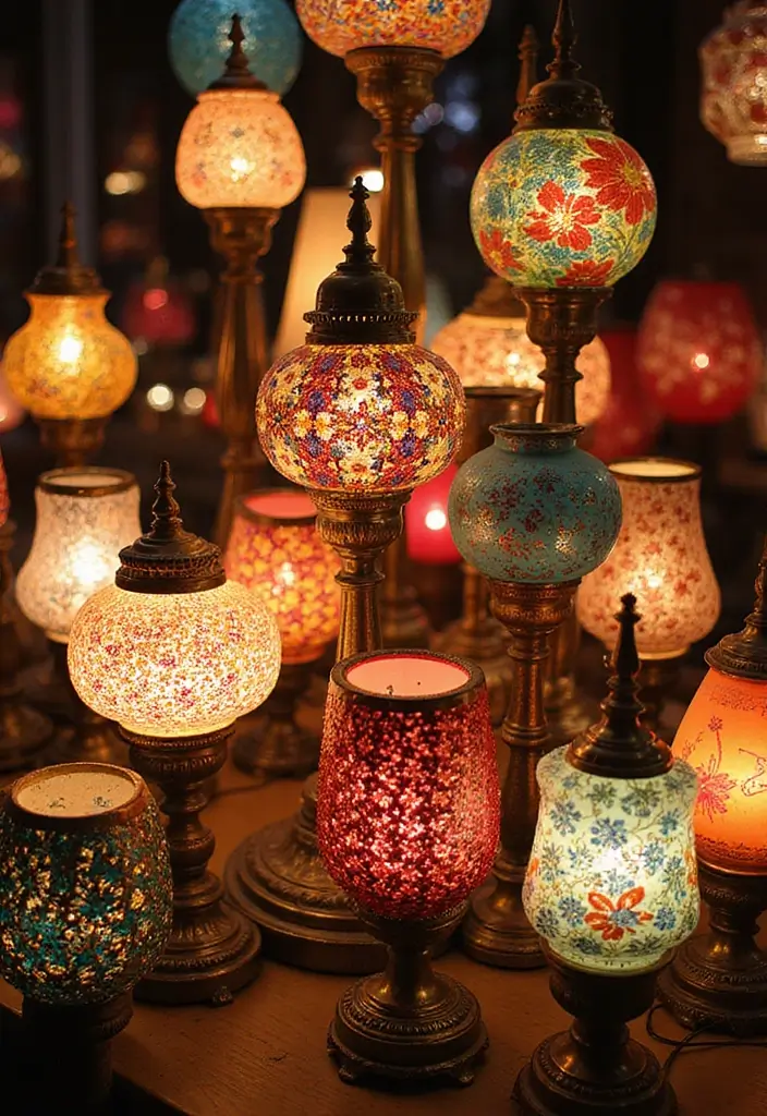 19 Vintage Lighting Solutions That'll Illuminate Your Home with Character (Wait Until You See #6!) - 19. Unique Lampshade Designs