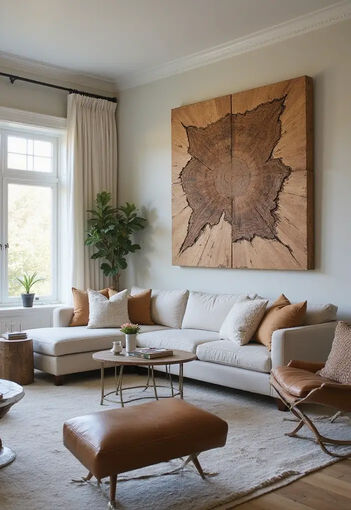 19 Wood Wall Art Ideas That Will Turn Your Living Room into a Statement Space! - 17. Custom Wood Art Commissions