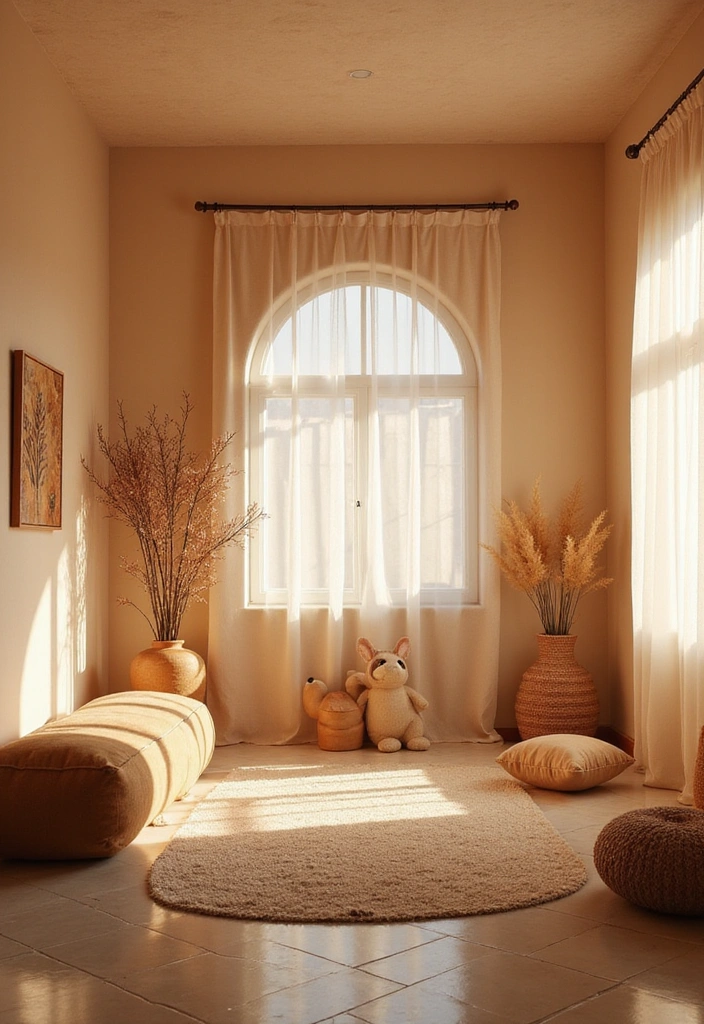 20 Calming Color Schemes for Your Meditation Room (You’ll Love #12!) - 16. Soft Almond