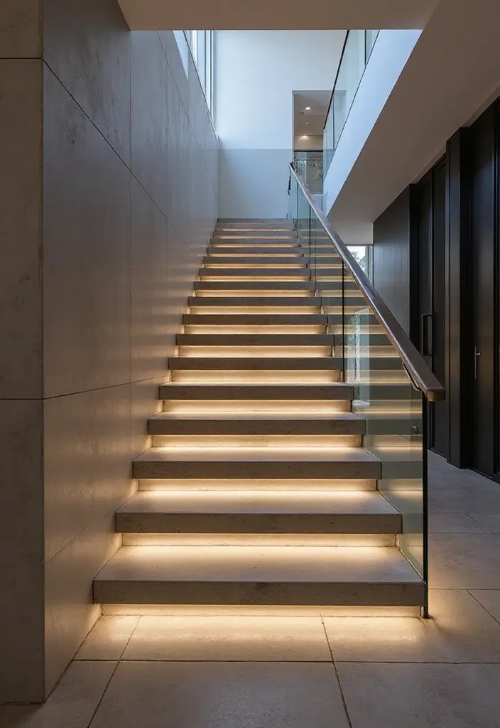 20 Luxurious Staircase Concepts That'll Make You Feel Like Royalty in Your Own Home! - 2. Floating Steps