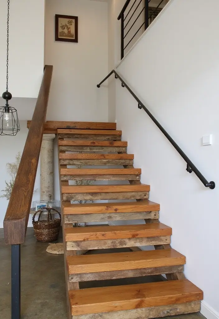 20 Luxurious Staircase Concepts That'll Make You Feel Like Royalty in Your Own Home! - 20. Eco-Friendly Innovations