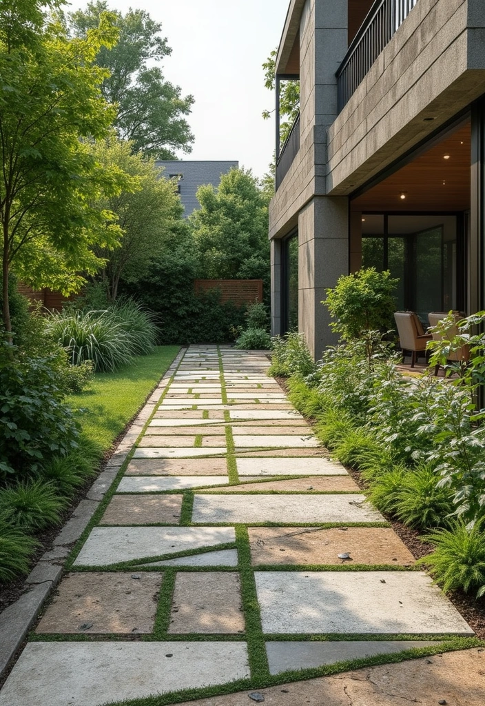 20 Luxury Driveway Designs That Will Make You Feel Like Royalty Every Time You Arrive Home! - 14. Eco-Friendly Permeable Driveway