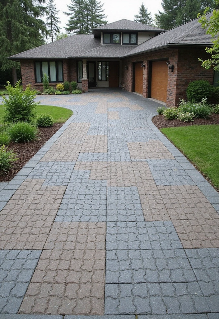 20 Luxury Driveway Designs That Will Make You Feel Like Royalty Every Time You Arrive Home! - 20. Customizable Modular Driveways