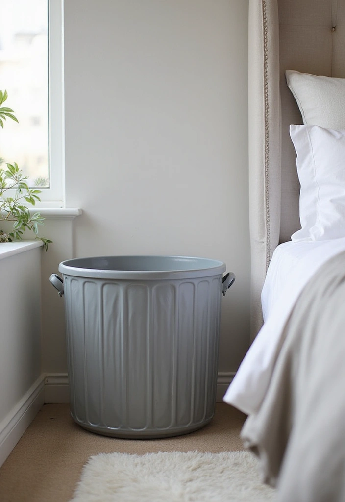 20 Must-Have Grey Bedroom Accessories That Add a Personal Touch to Your Space! - 18. Chic Laundry Baskets