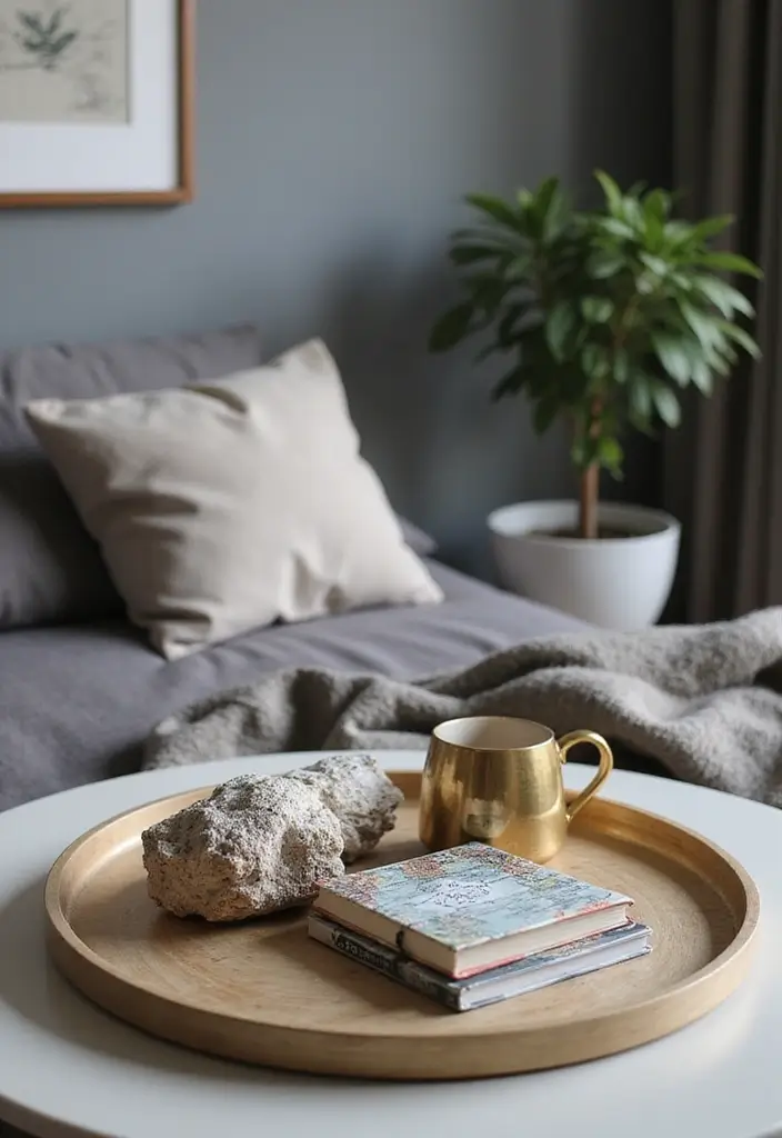 20 Must-Have Grey Bedroom Accessories That Add a Personal Touch to Your Space! - 19. Personal Keepsake Display