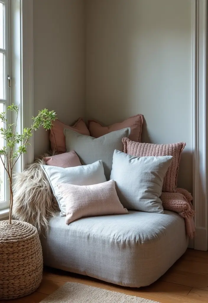 20 Must-Have Grey Bedroom Accessories That Add a Personal Touch to Your Space! - 8. Cozy Cushions