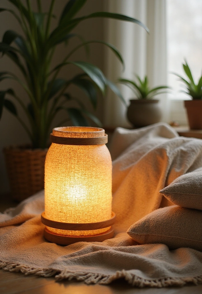 20 Soothing Lighting Ideas for Your Meditation Room That Will Create Instant Serenity! - 15. DIY Light Fixtures