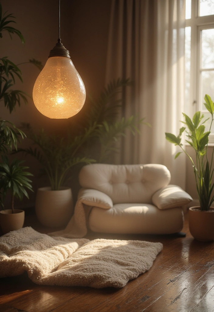 20 Soothing Lighting Ideas for Your Meditation Room That Will Create Instant Serenity! - 8. Crystal Lighting