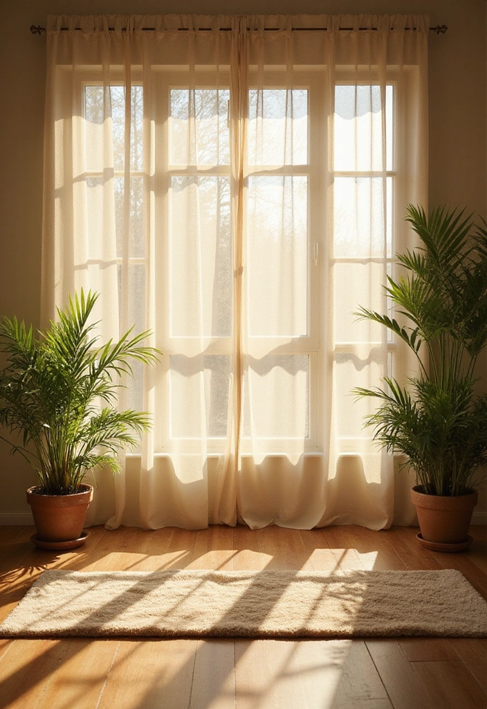 20 Soothing Lighting Ideas for Your Meditation Room That Will Create Instant Serenity! - 9. Natural Light Enhancement