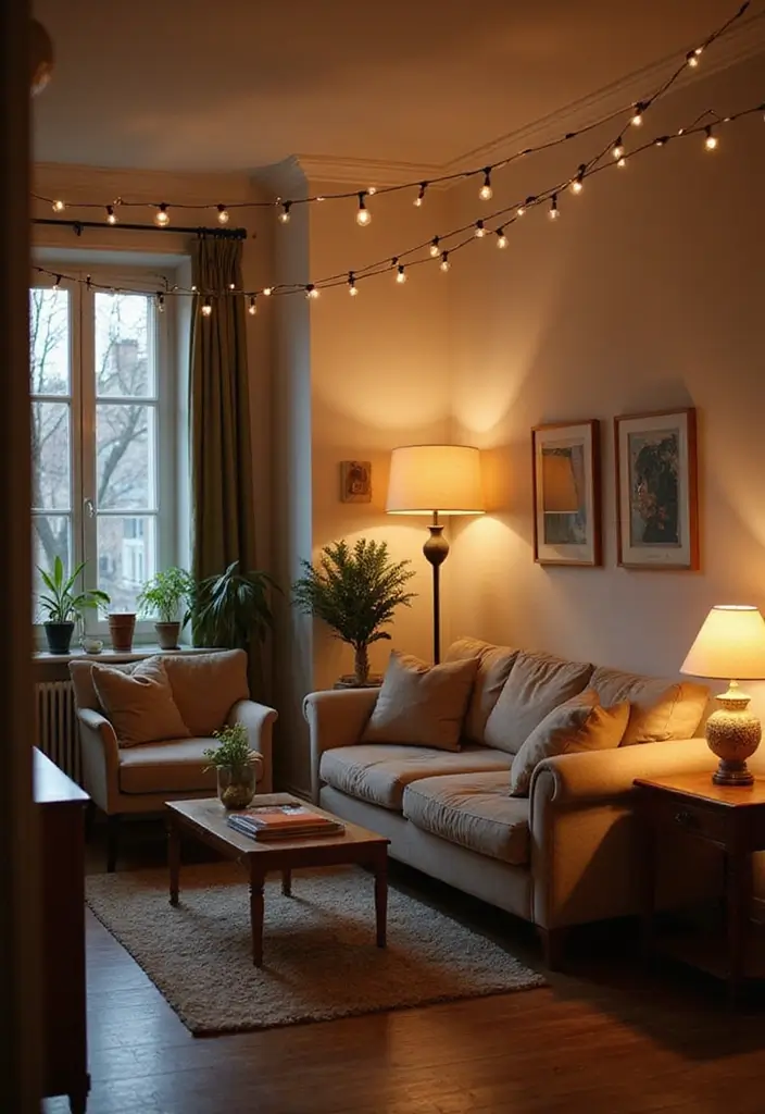 20 Stunning Spring Decor Ideas to Refresh Your Living Room (You'll Love #7!) - 6. Use Bright Lighting