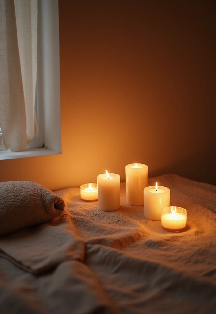 20 Tranquil Meditation Room Ideas That Will Make You Say 'Namaste!' - 10. Enhanced Lighting