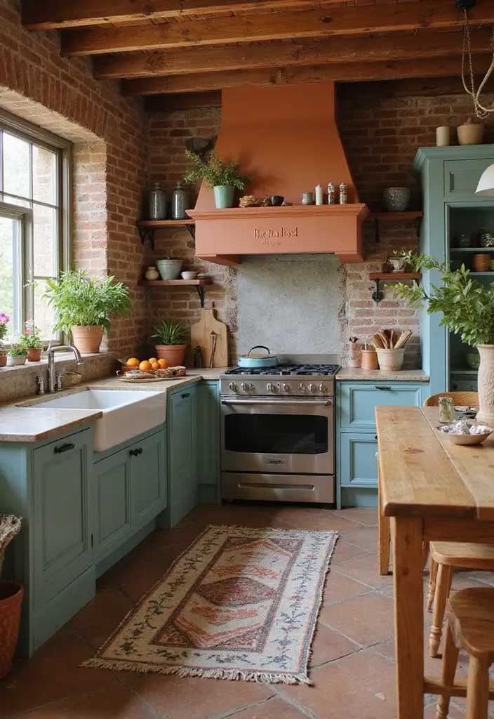20 Trendy Colors That Make Teal Shine in Your Home Decor (Warning: #11 Is Bold!) - 15. Terracotta: Warm and Earthy