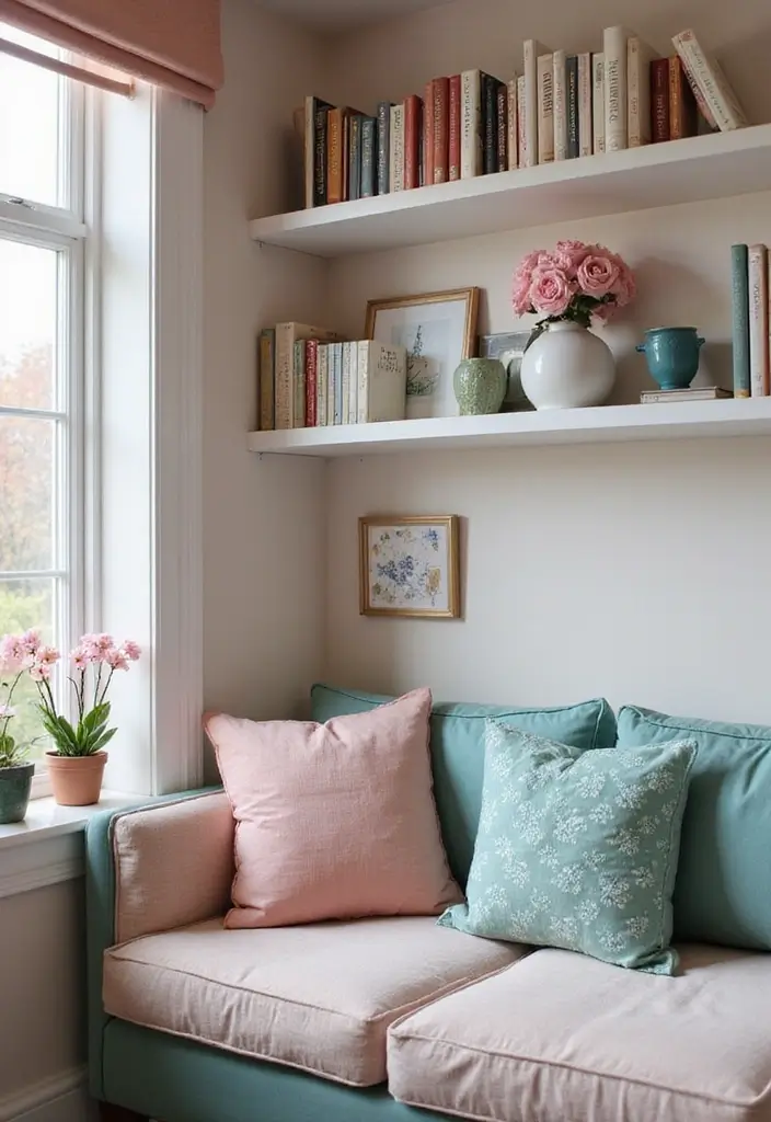 20 Trendy Colors That Make Teal Shine in Your Home Decor (Warning: #11 Is Bold!) - 6. Blush Pink: Sweet Serenity