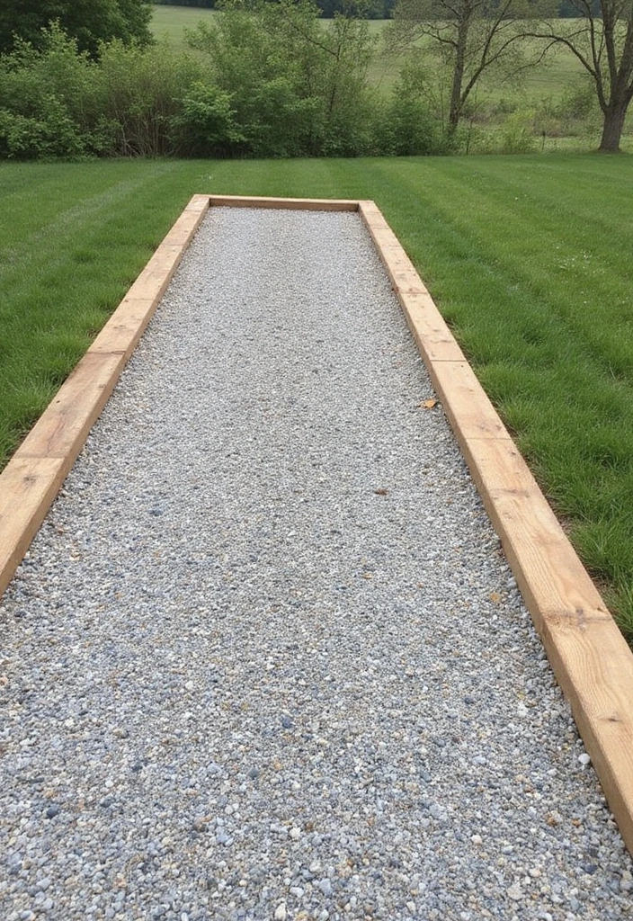 20 Unique Decorative Driveway Designs That Will Leave Your Neighbors Speechless (#5 Is a Must-See!) - 8. Minimalist Gravel Driveway