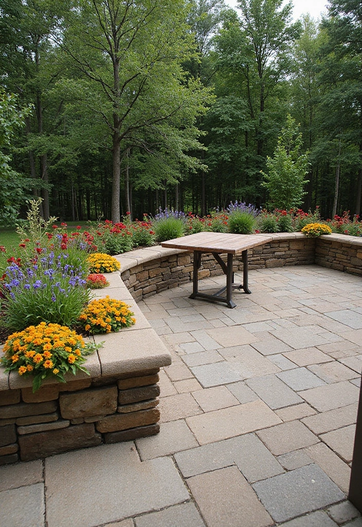 20 Unique Gabion Seating Ideas That Will Elevate Your Patio (Wait Until You See #11!) - 11. Gabion Planter Seating
