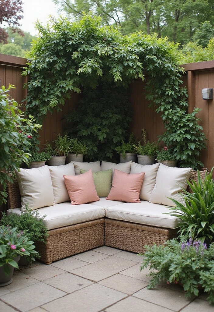 20 Unique Gabion Seating Ideas That Will Elevate Your Patio (Wait Until You See #11!) - 18. Gabion Corner Seating