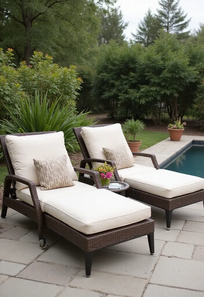 20 Unique Gabion Seating Ideas That Will Elevate Your Patio (Wait Until You See #11!) - 3. Gabion Lounge Chairs
