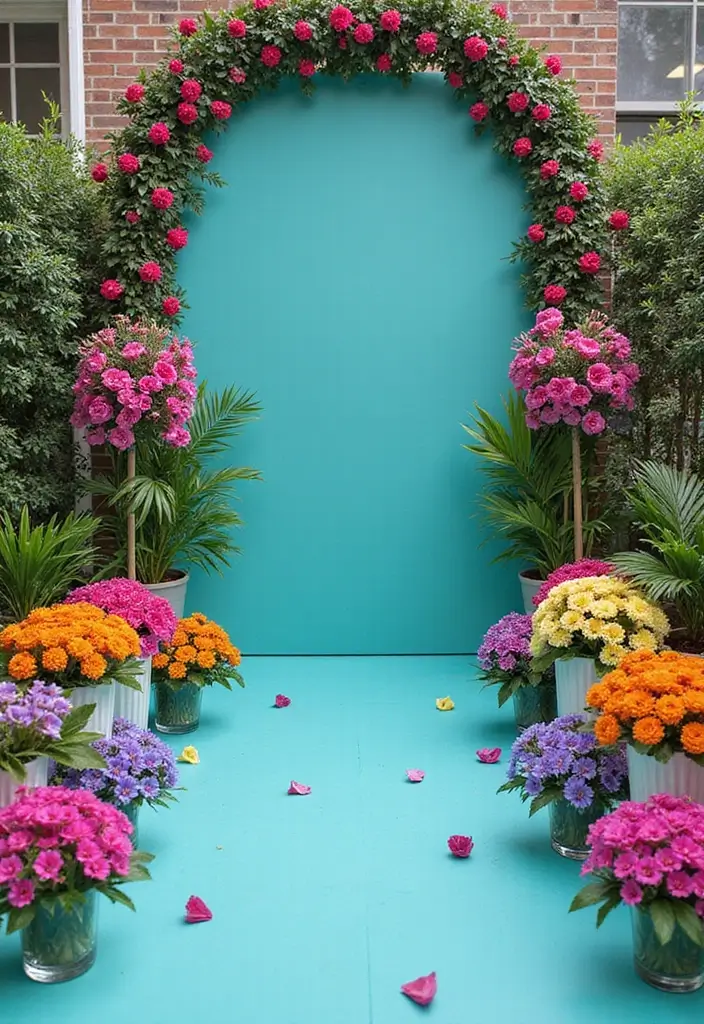 25 Dreamy Wedding Color Ideas That Pair Beautifully with Teal! - 15. Teal and Fuchsia: Vibrant and Fun