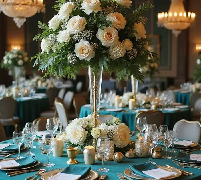 25 Dreamy Wedding Color Ideas That Pair Beautifully with Teal!