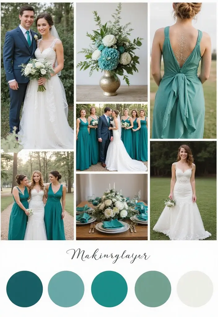 25 Dreamy Wedding Color Ideas That Pair Beautifully with Teal! - Conclusion