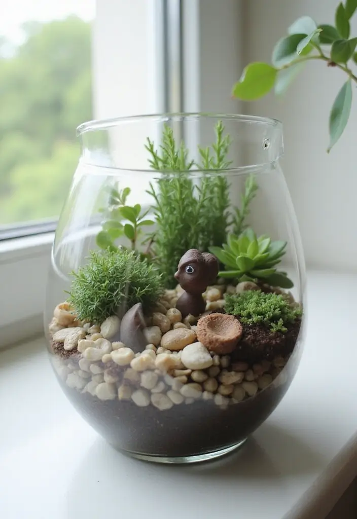 25 Easy DIY Spring Decor Projects That'll Brighten Up Your Home (Even on a Budget!) - 16. DIY Terrariums