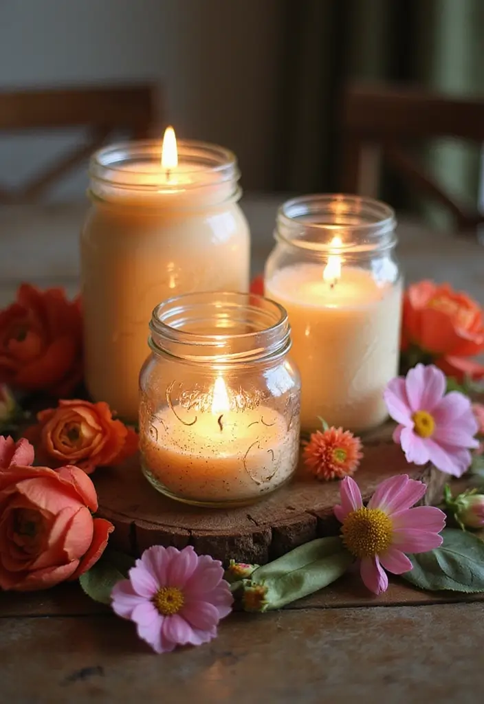 25 Easy DIY Spring Decor Projects That'll Brighten Up Your Home (Even on a Budget!) - 18. DIY Candle Holders