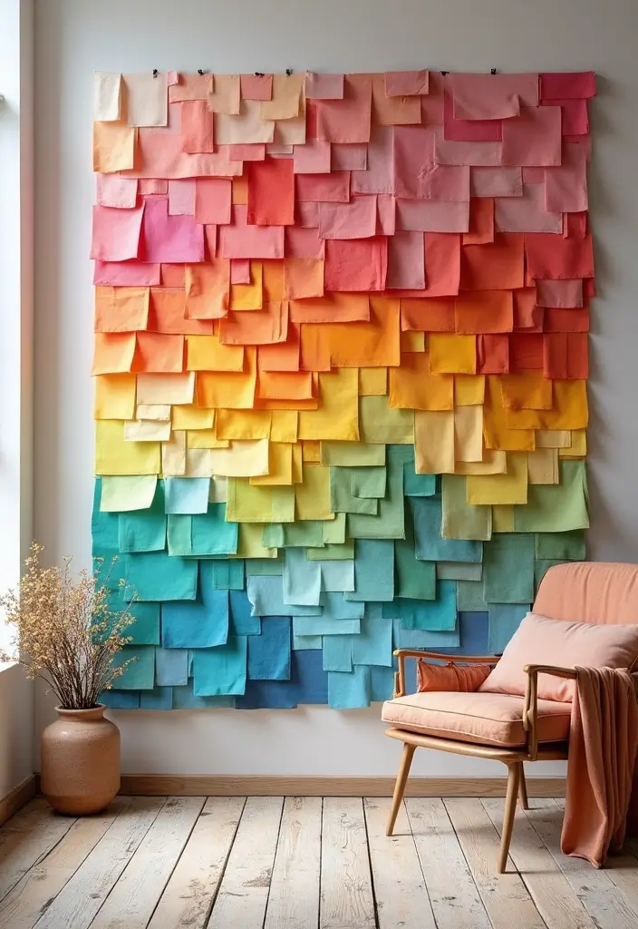 25 Easy DIY Spring Decor Projects That'll Brighten Up Your Home (Even on a Budget!) - 22. Spring Color Swatches
