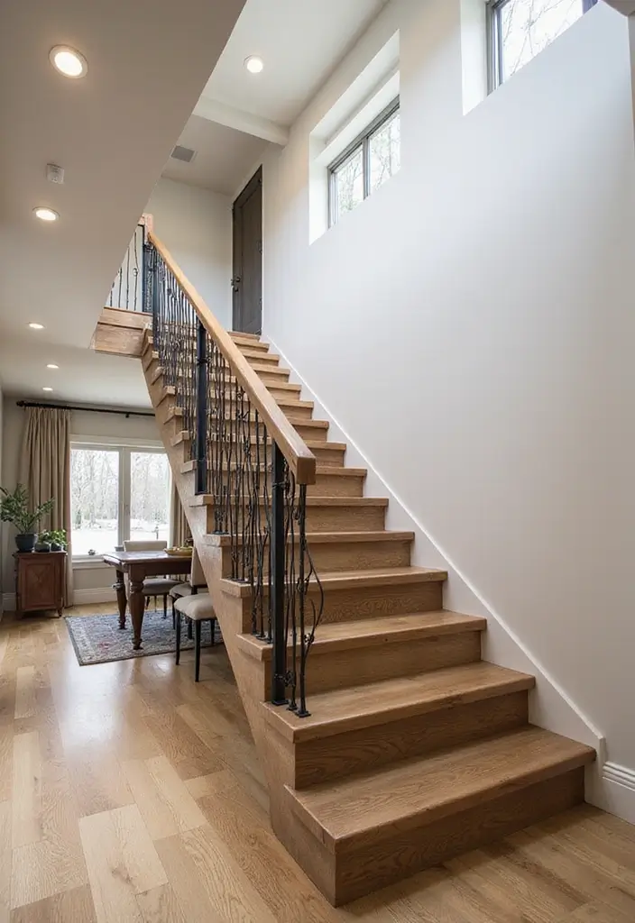 8 Eye-Catching Floating Staircases That Will Make Your Home Feel Like a Dream (Number 2 Will Blow Your Mind!) - 8. Custom Creations